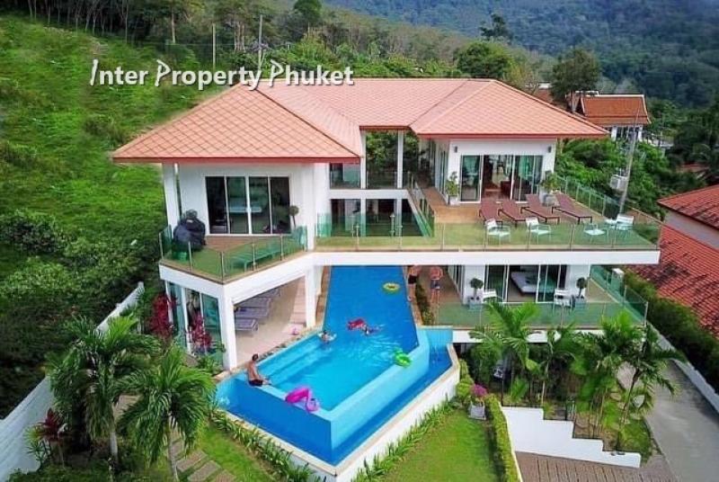 5 Bedrooms Private pool villa with Seaview for rent