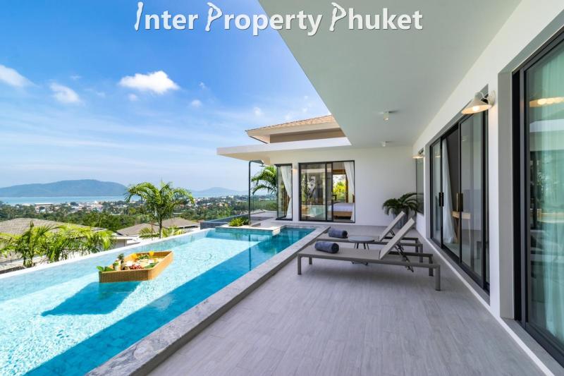 3 Bedrooms Stunning ocean view private pool villa up hill