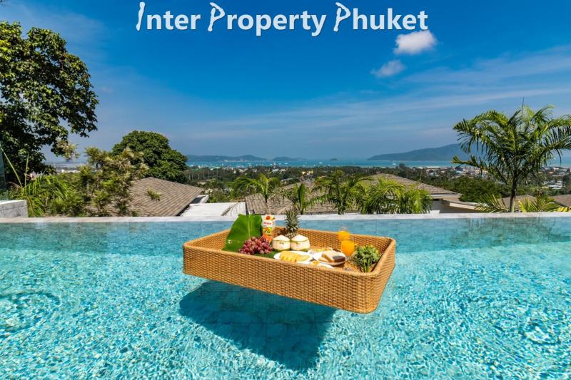 3 Bedrooms Stunning ocean view private pool villa up hill