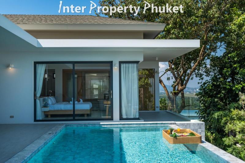 3 Bedrooms Stunning ocean view private pool villa up hill