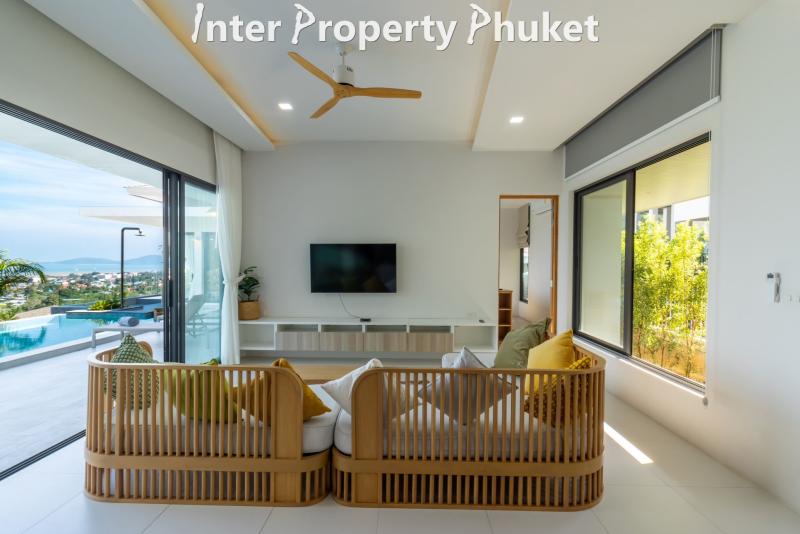 3 Bedrooms Stunning ocean view private pool villa up hill