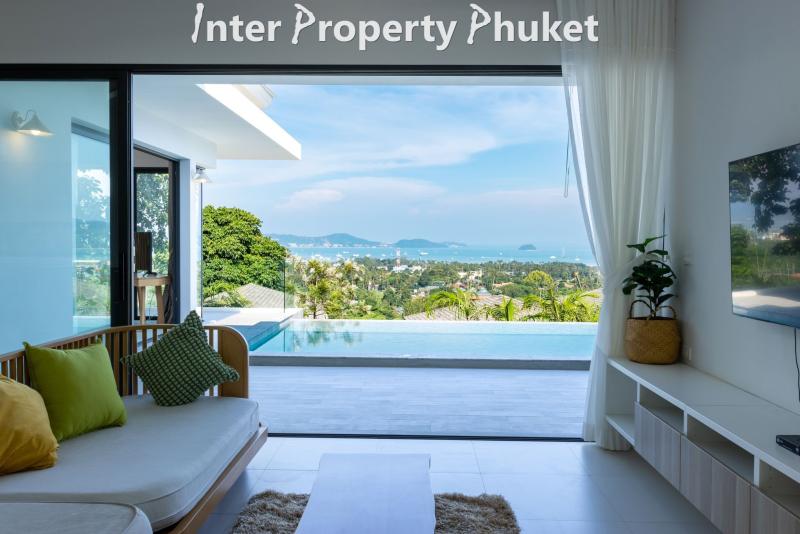 3 Bedrooms Stunning ocean view private pool villa up hill