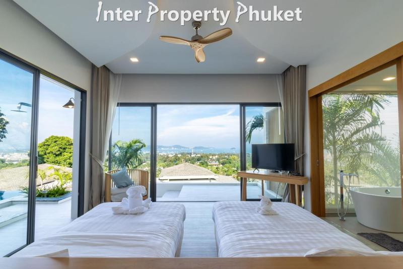 3 Bedrooms Stunning ocean view private pool villa up hill