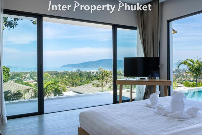 3 Bedrooms Stunning ocean view private pool villa up hill