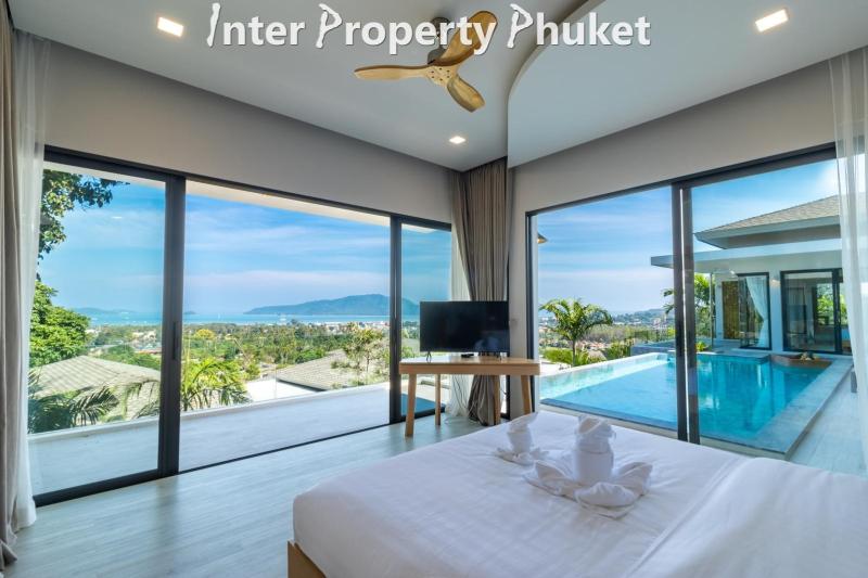 3 Bedrooms Stunning ocean view private pool villa up hill